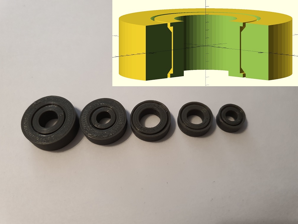 Bearings - Print in Place - 0.30mm Resolution