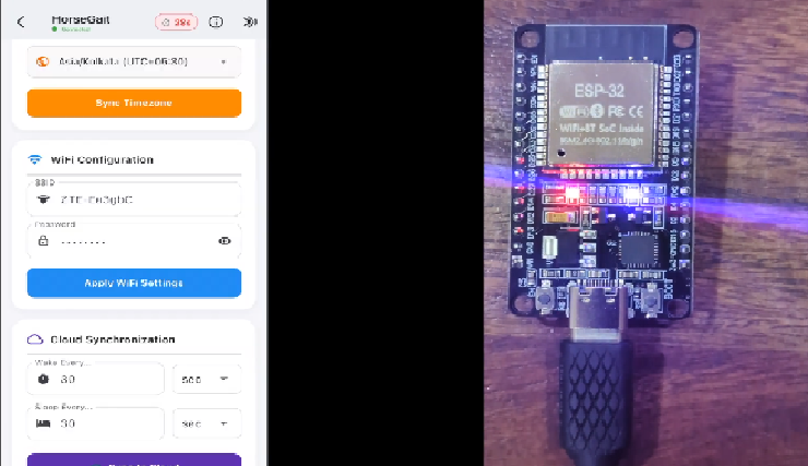 BLE-WIFI-SETUP IOT DEVICE