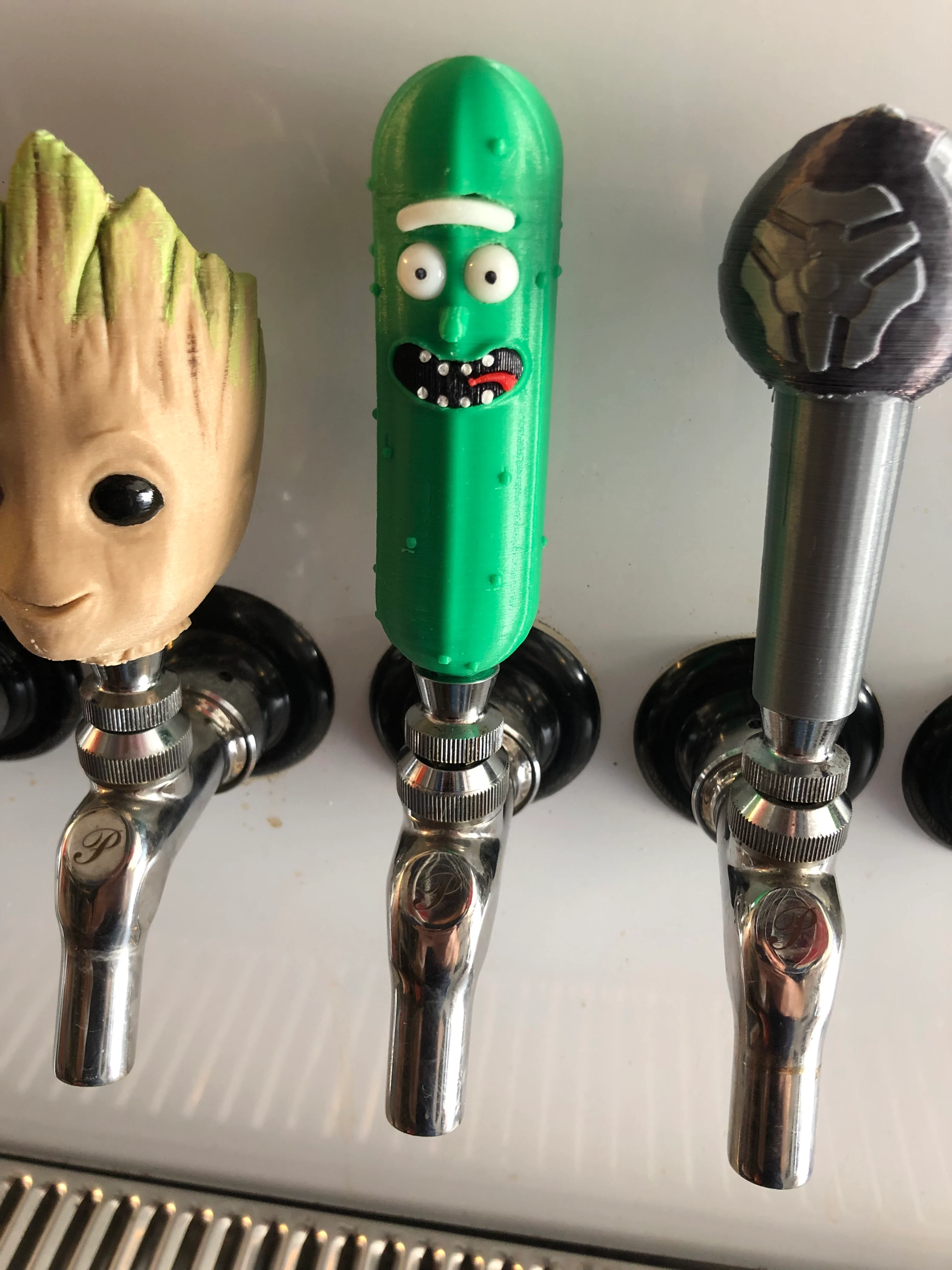 Pickle Rick! Tap Handle