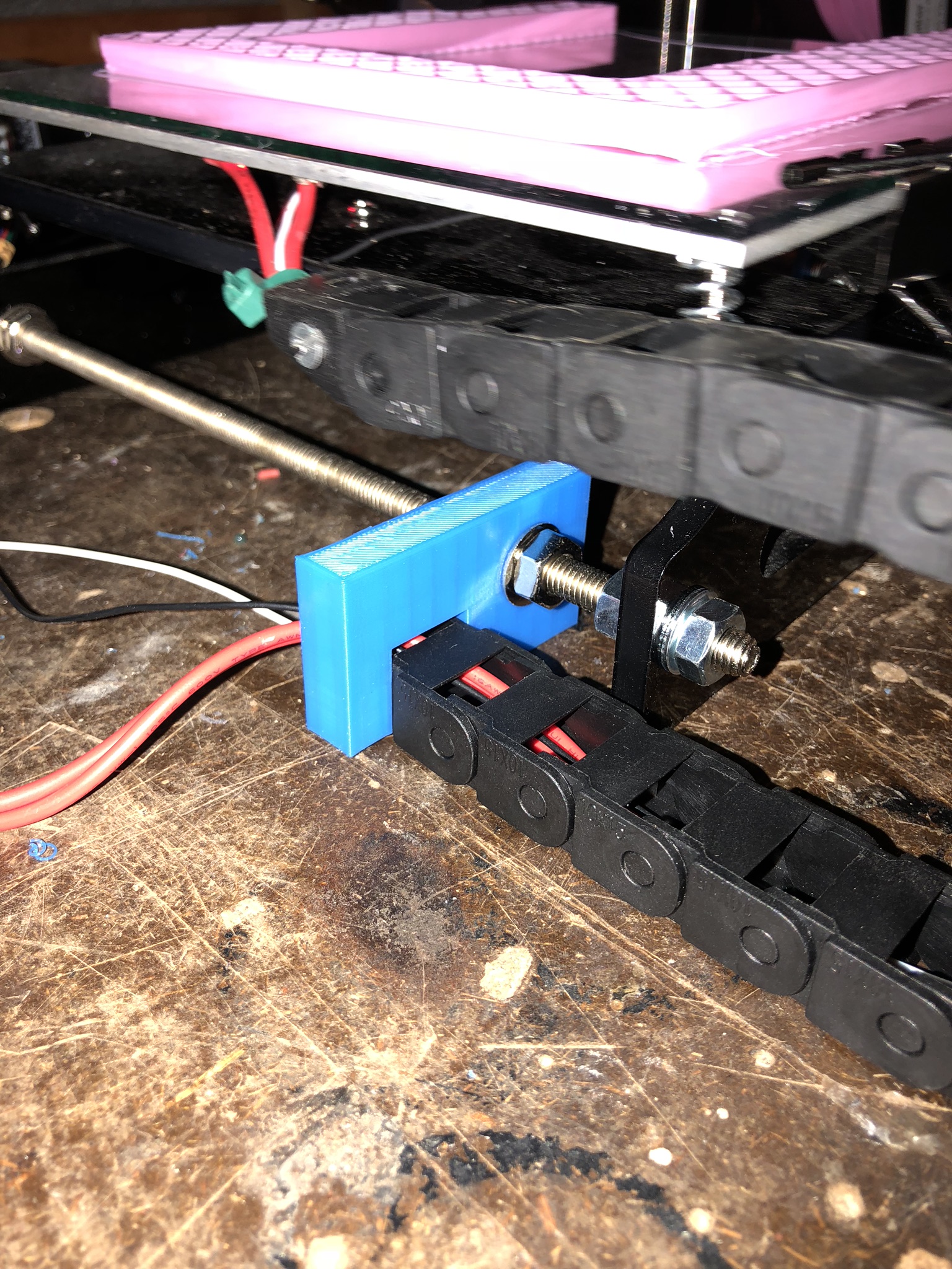 Tronxy p802 Y Axis Drag Chain Holder