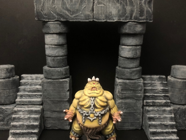 ScatterBlocks: Cyclopean Stone (28mm/Heroic scale)