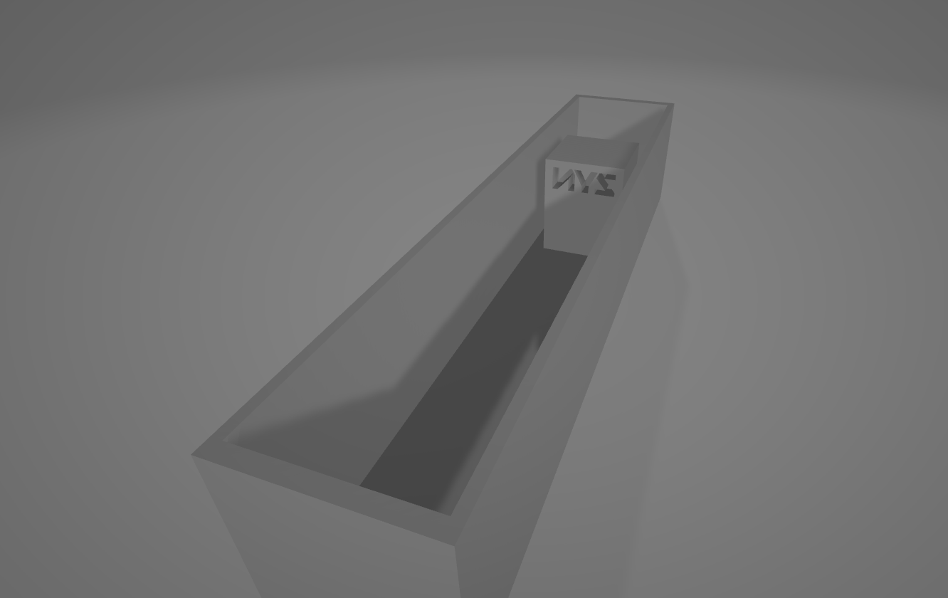 ZYN lenticular affect pen mold