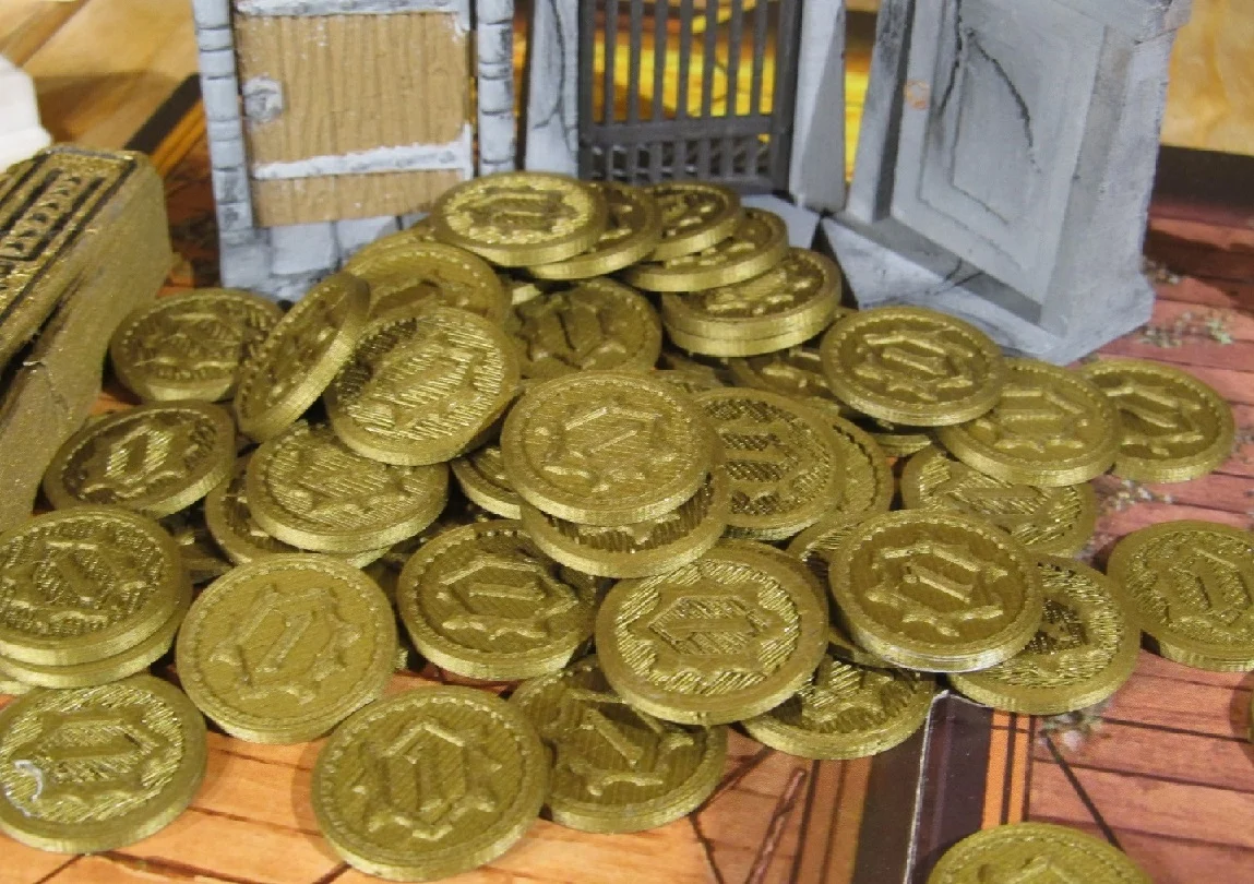 Gold Coin Gloomhaven