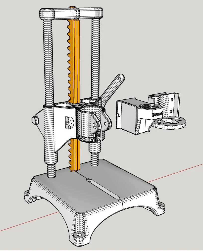 Bohrständer für Proxxon oder Dremel o. ähnl.