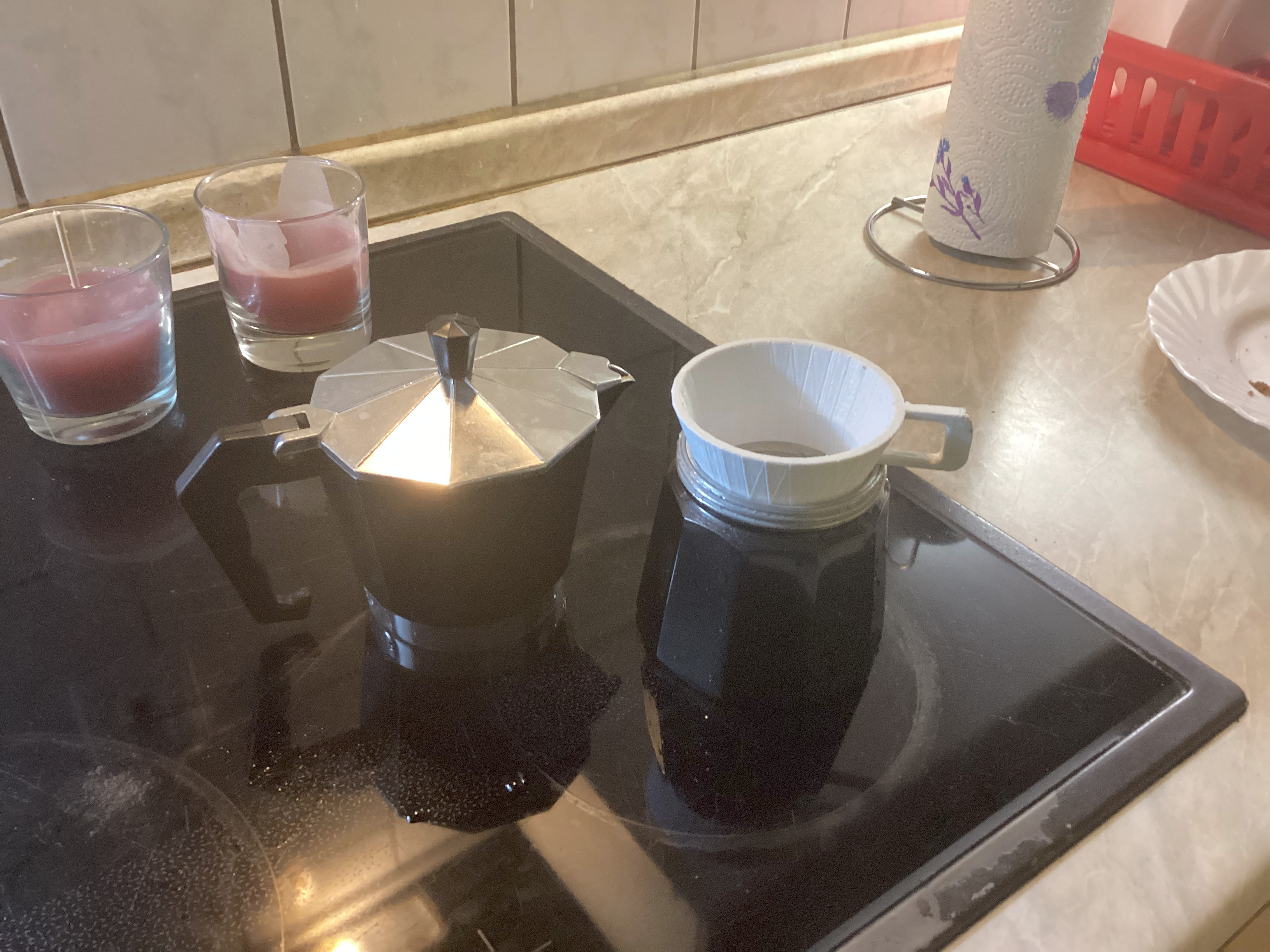 Funnel for fill up mocha kettle(ID 62mm)