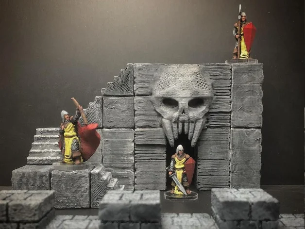ScatterBlocks: Skull Gate (28mm/Heroic scale)