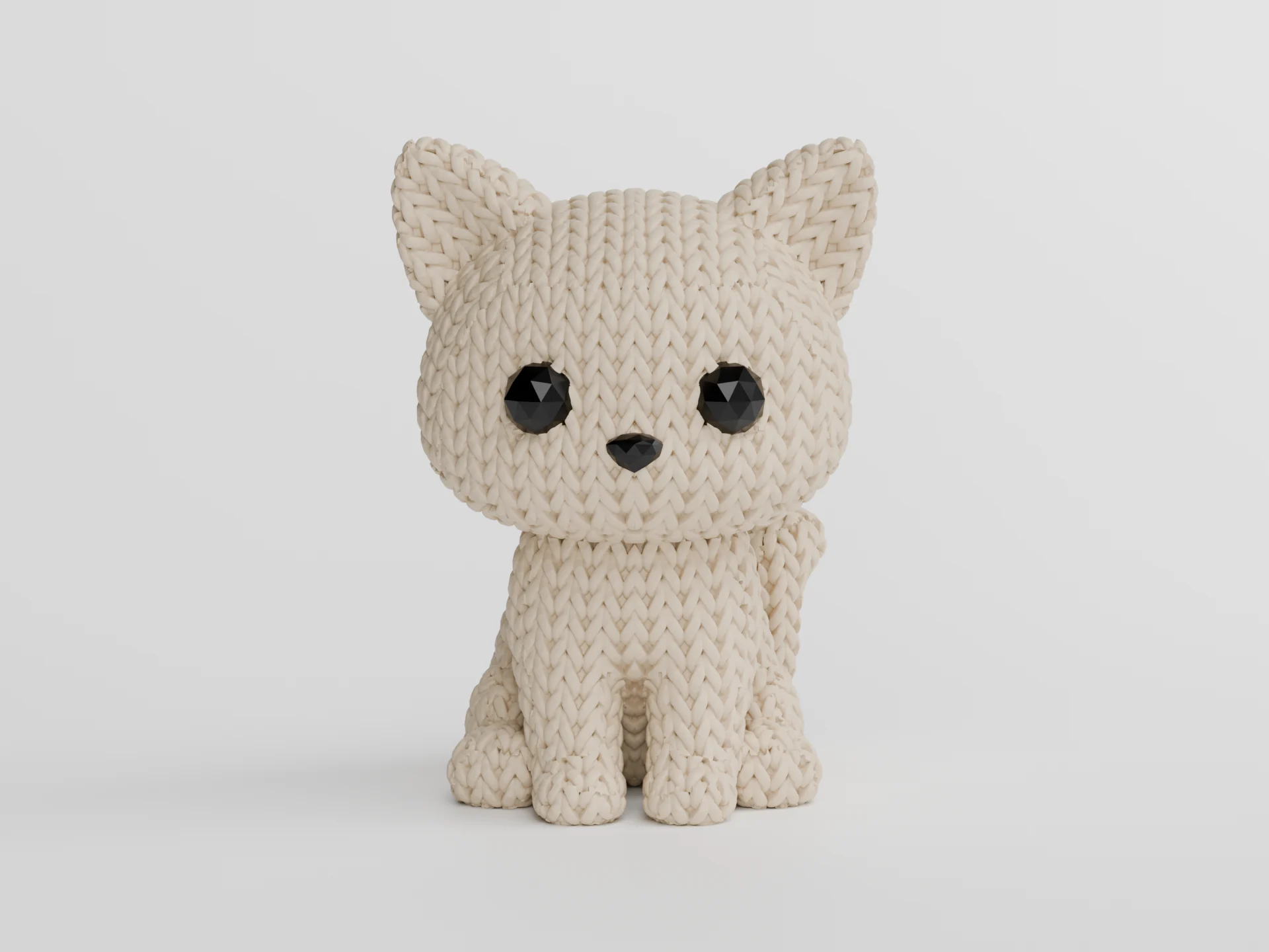 Knitted Cat