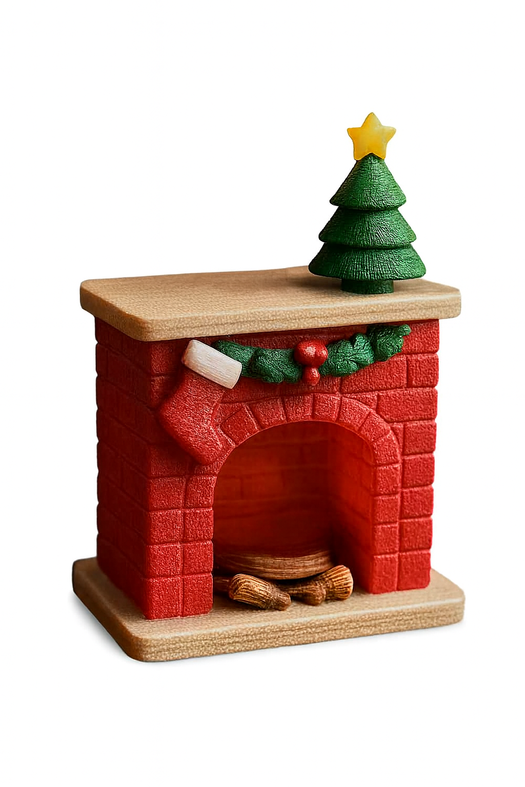 Christmas fireplace