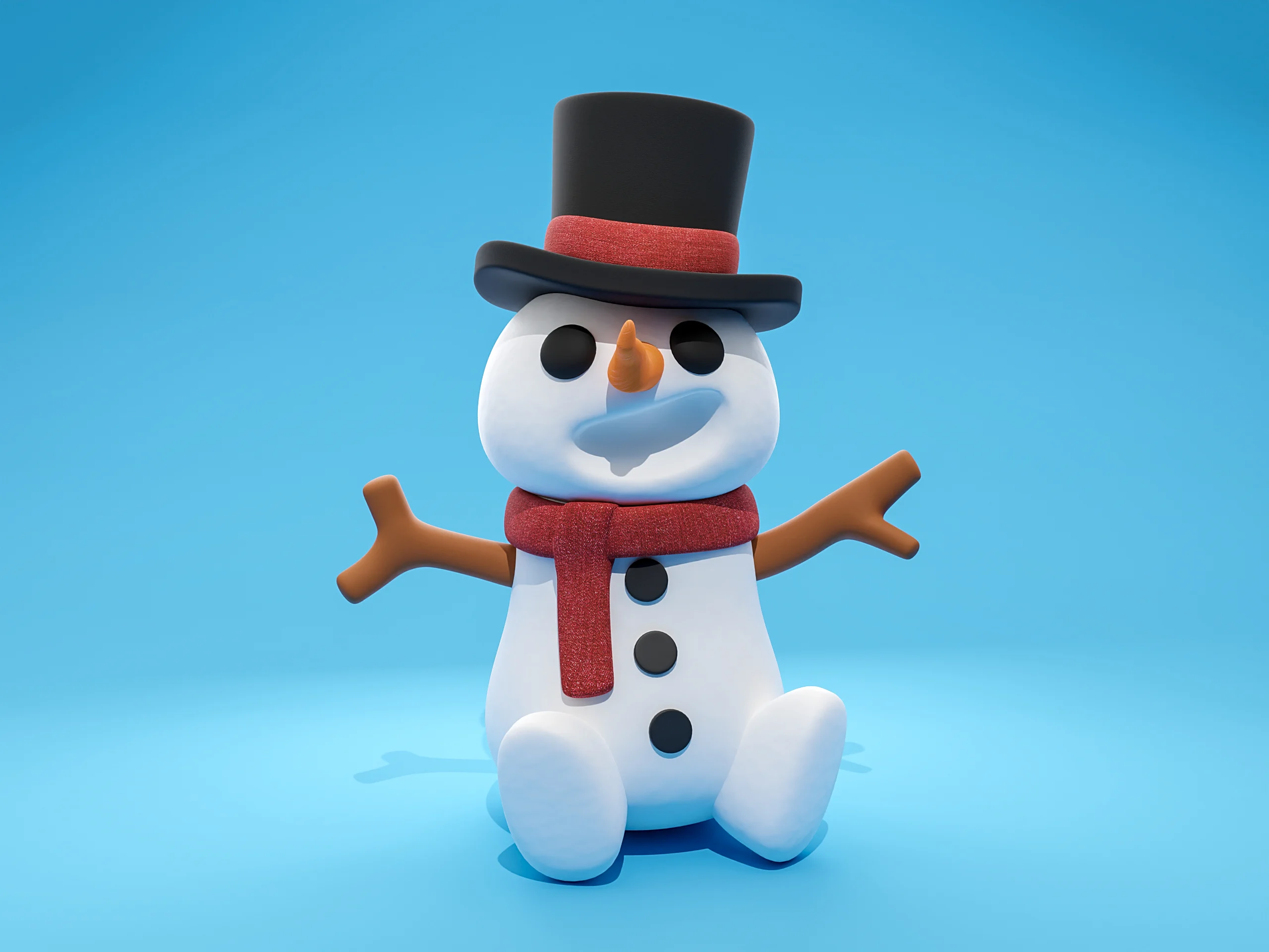Snowman Figure - Christmas gift