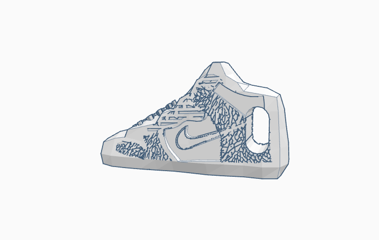 Nike Dunk High Keychain