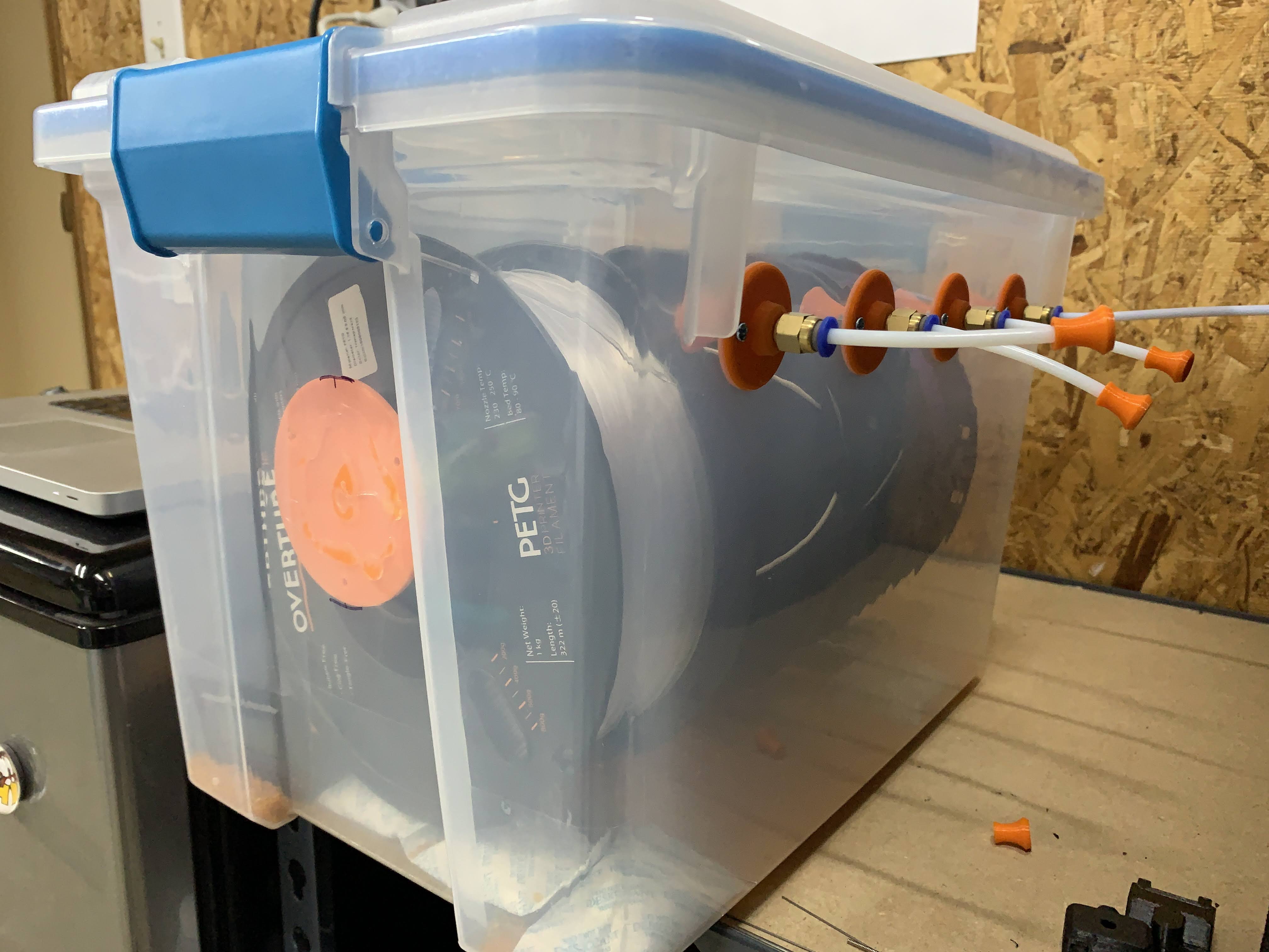 Dry Box with PTFE Tube Fittings(M6 and M10)