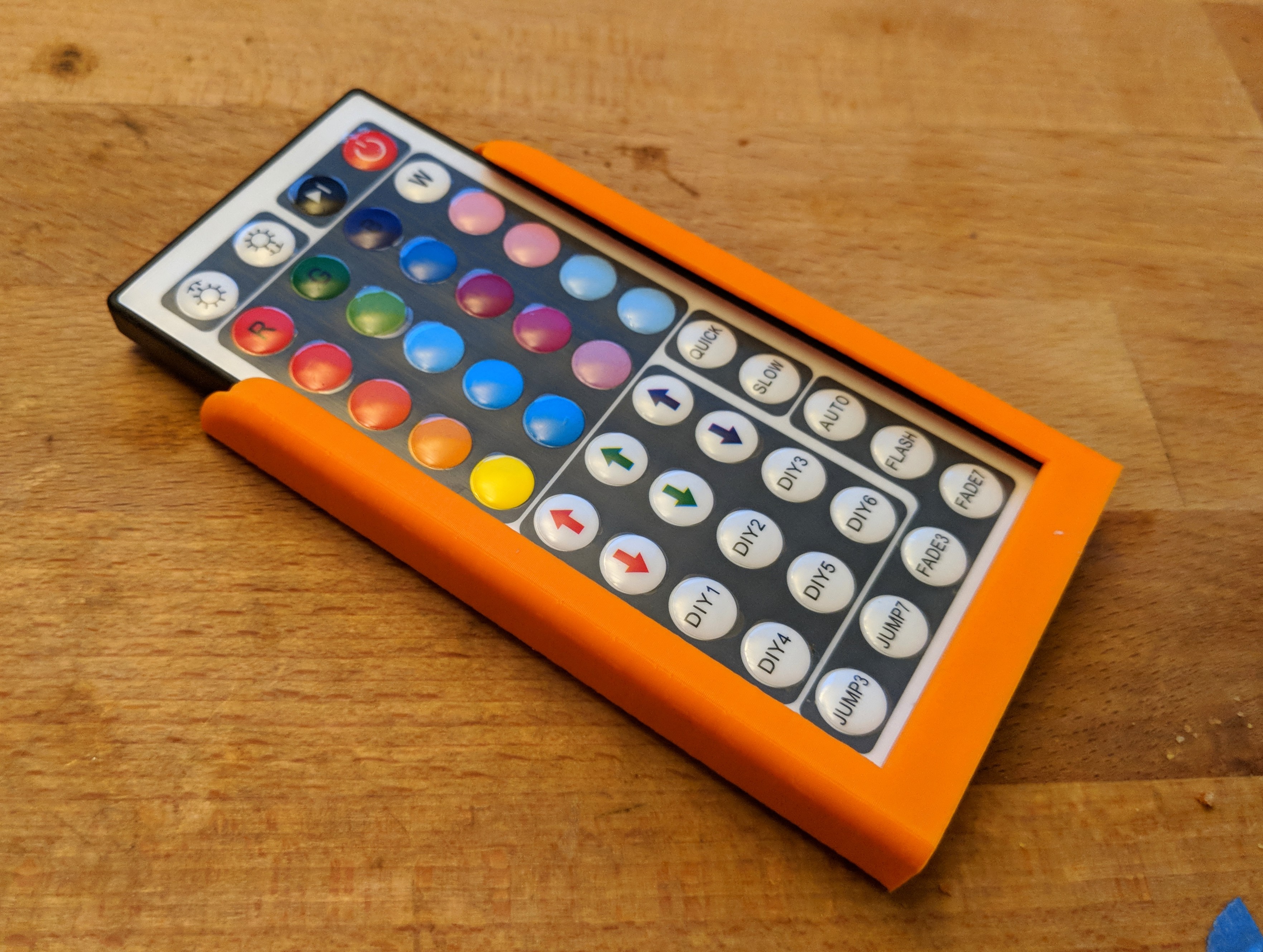 Remote Control Mounting Plate