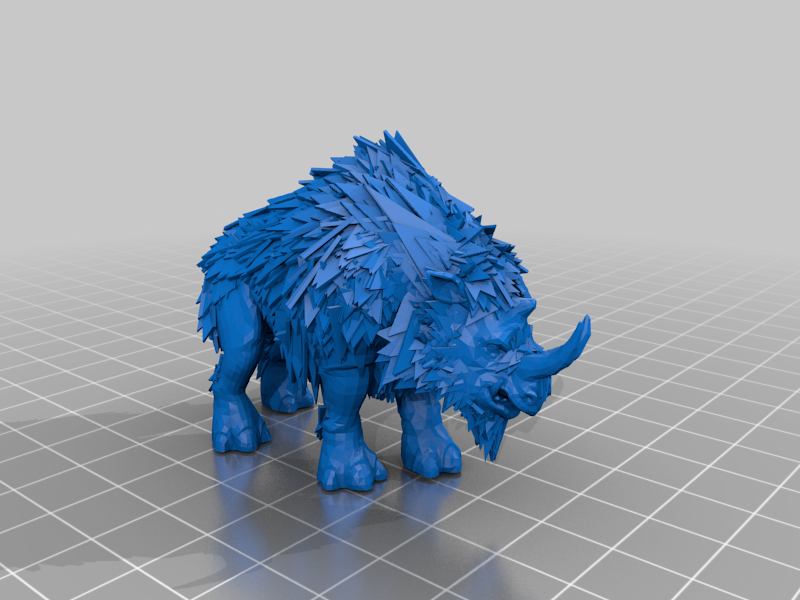 feral hairy rhinos