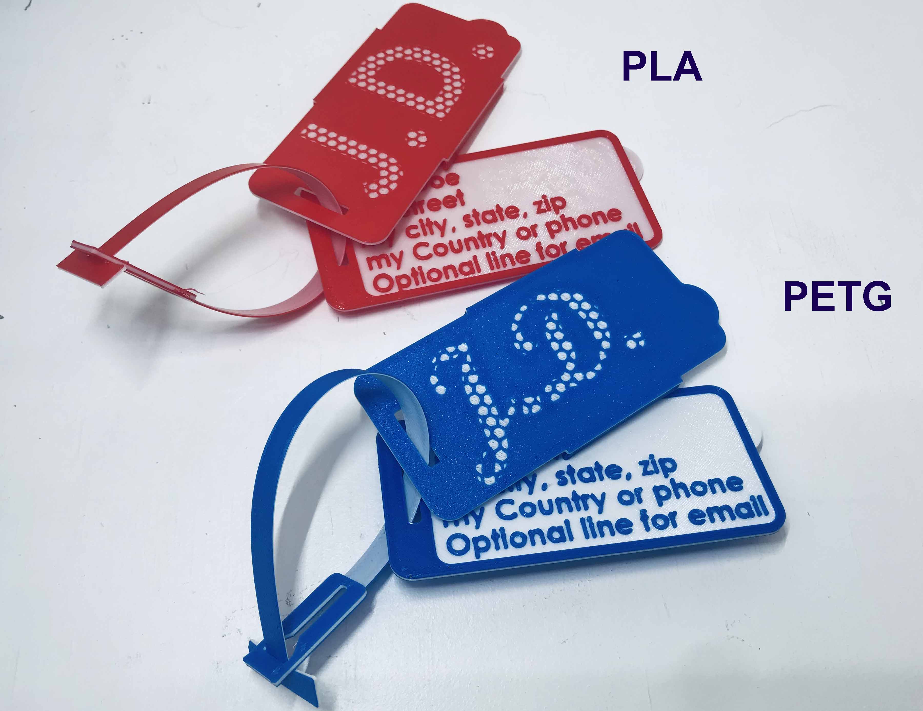 Remix Customizable Luggage Tag