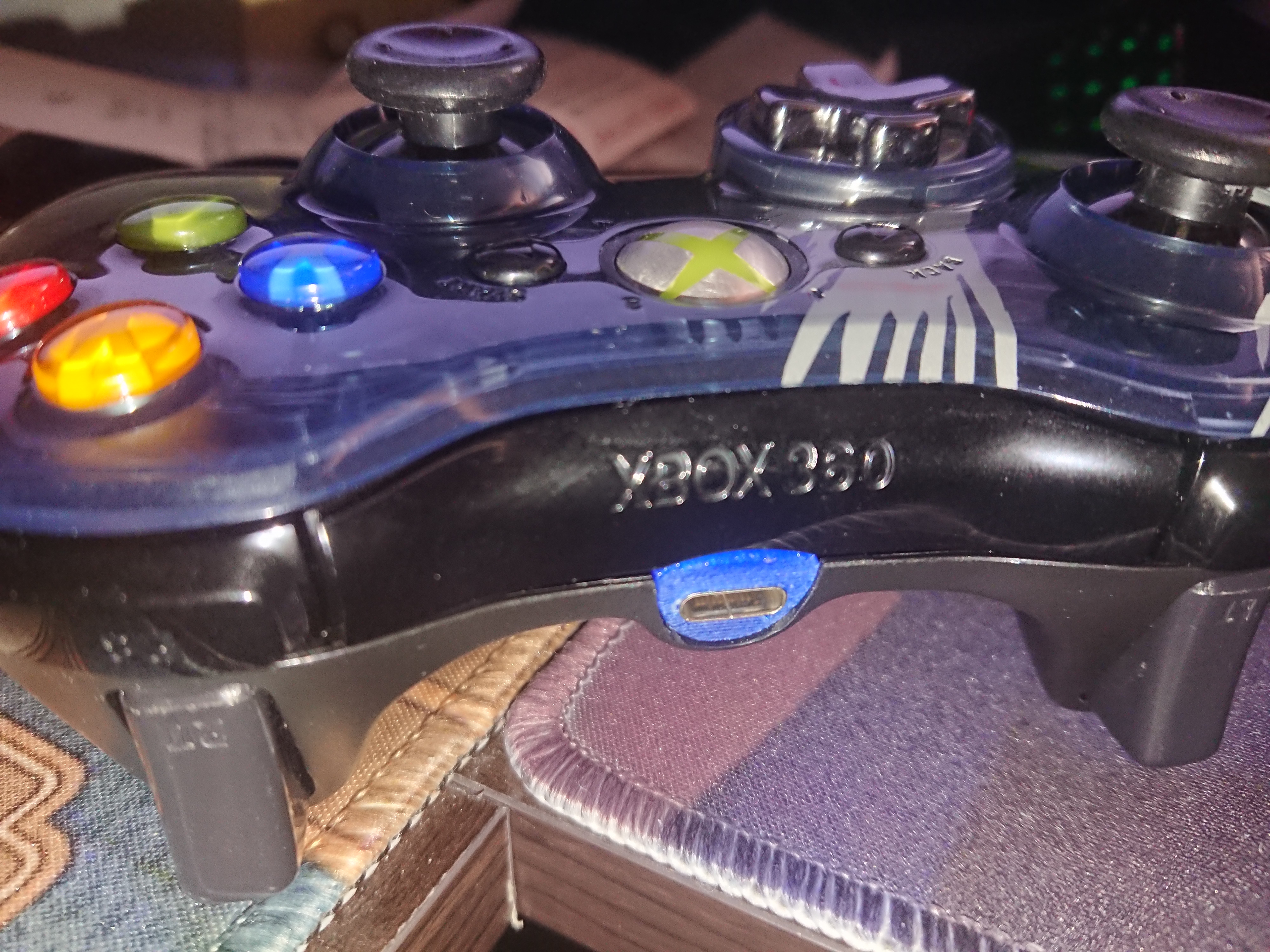 Xbox 360 Wired Controller USB C Bezel