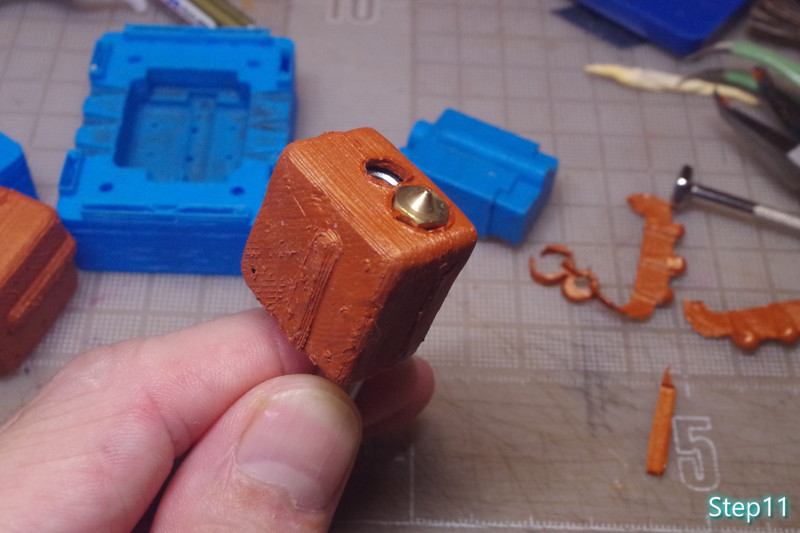 Silicone Sock Mold for E3D old style Volcano or clone