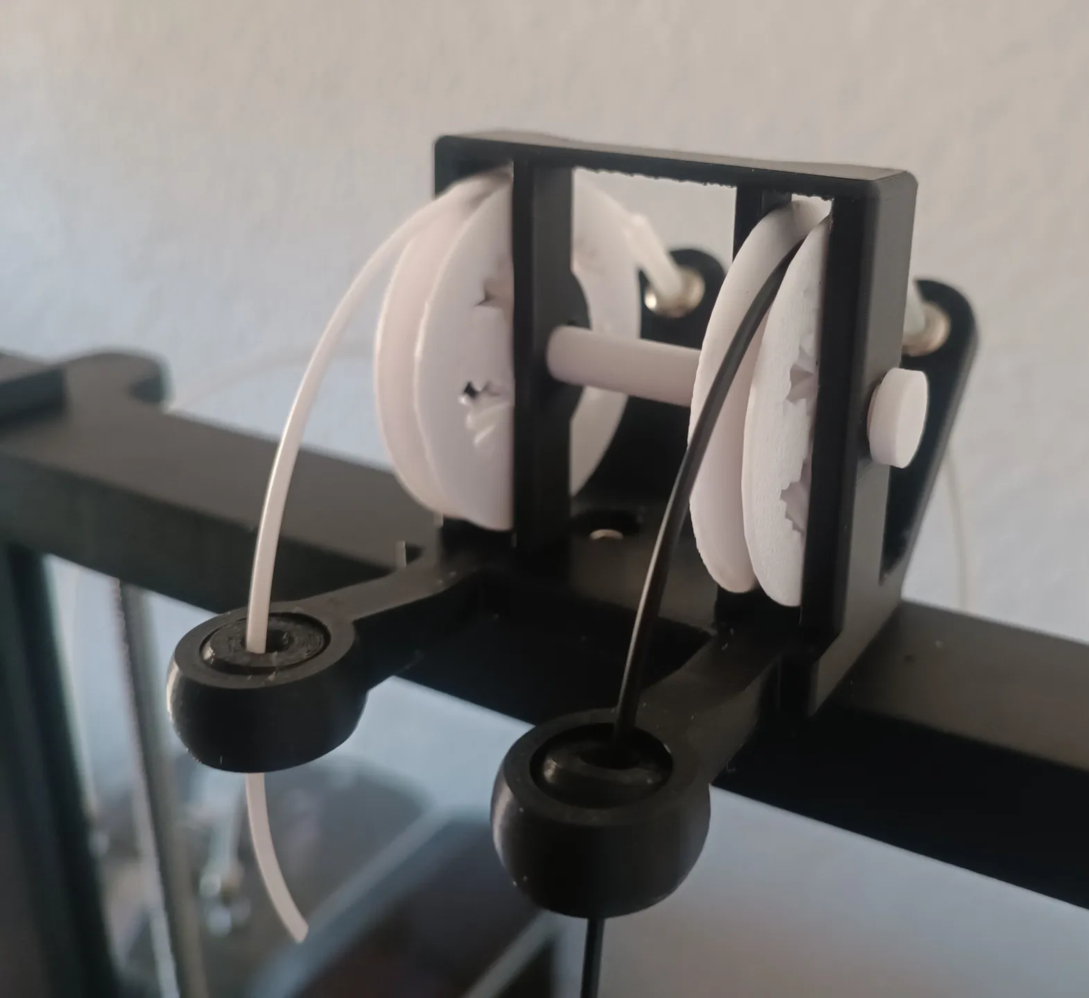 PTFE Double Filament Guide, Bowden Tube Ender 3 V3 SE KE