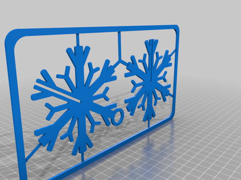 Snowflake Kit Card