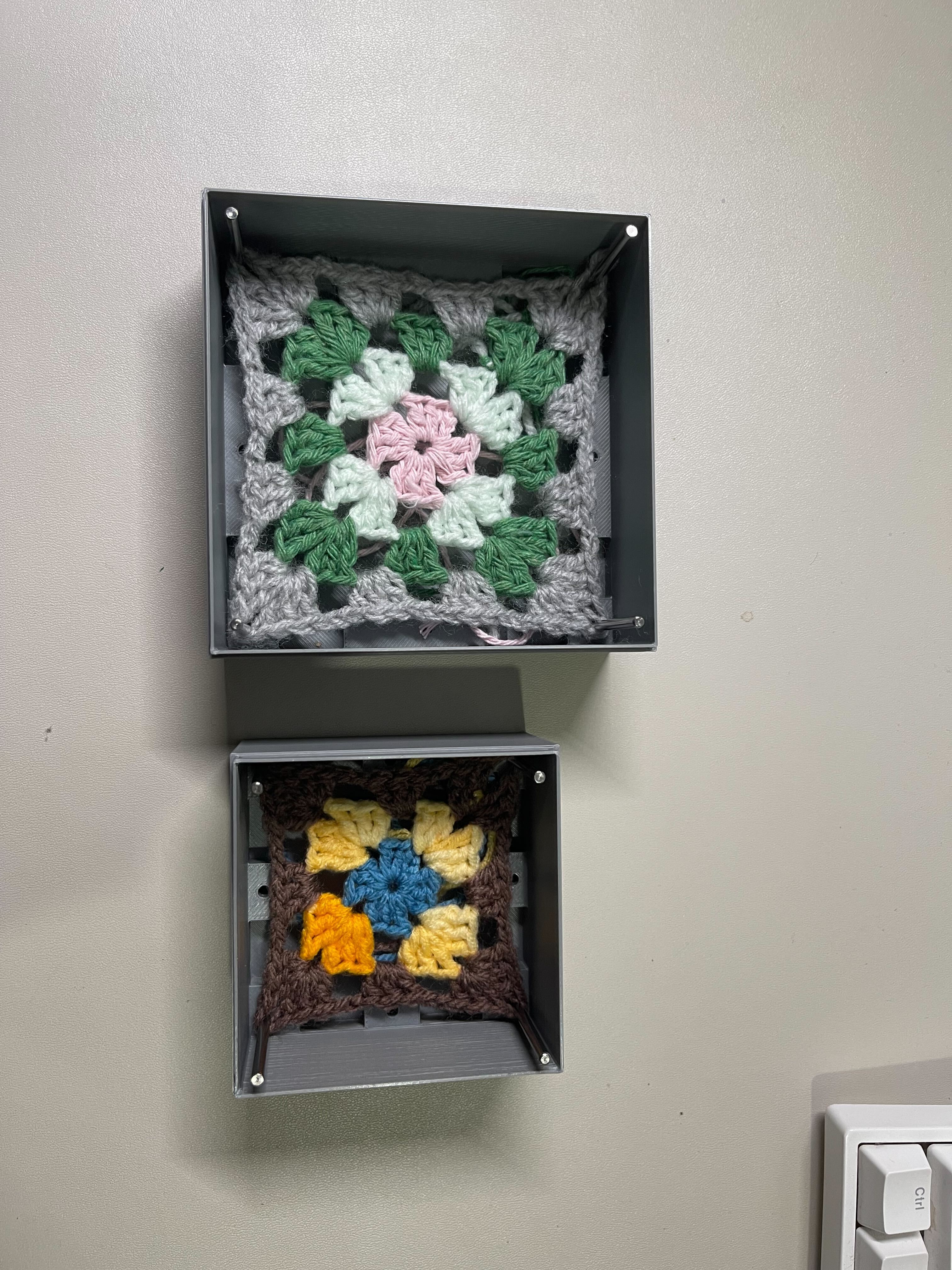 Granny Square Blocking Box (Crochet)