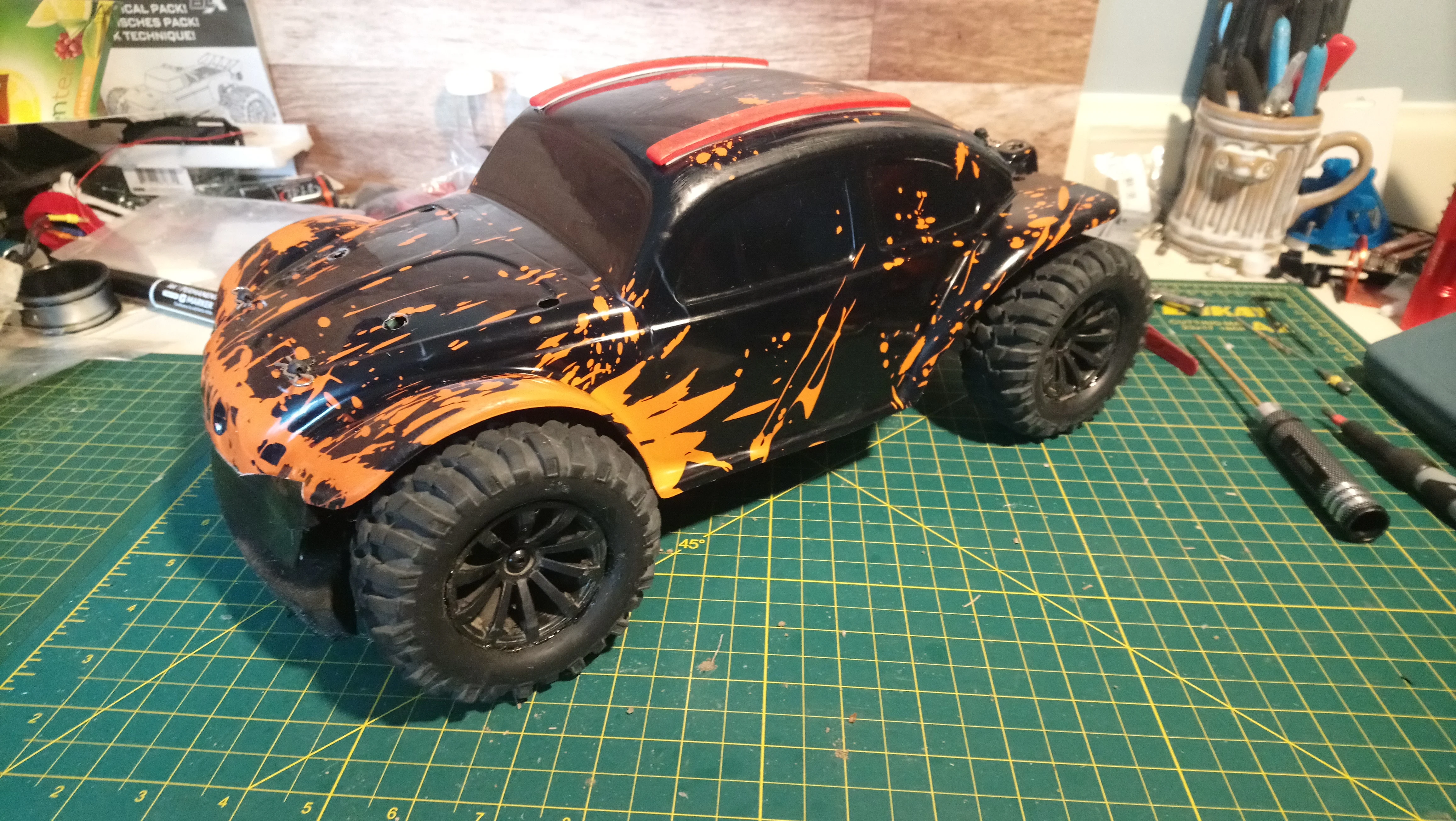 Kyosho Fazer Lowered Suspension Arms (7.5mm drop)