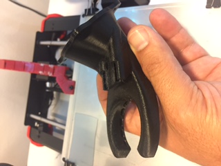 50mm Wanhao Duplicator i3 v2.1 Rear fan  - updated with blower adapters