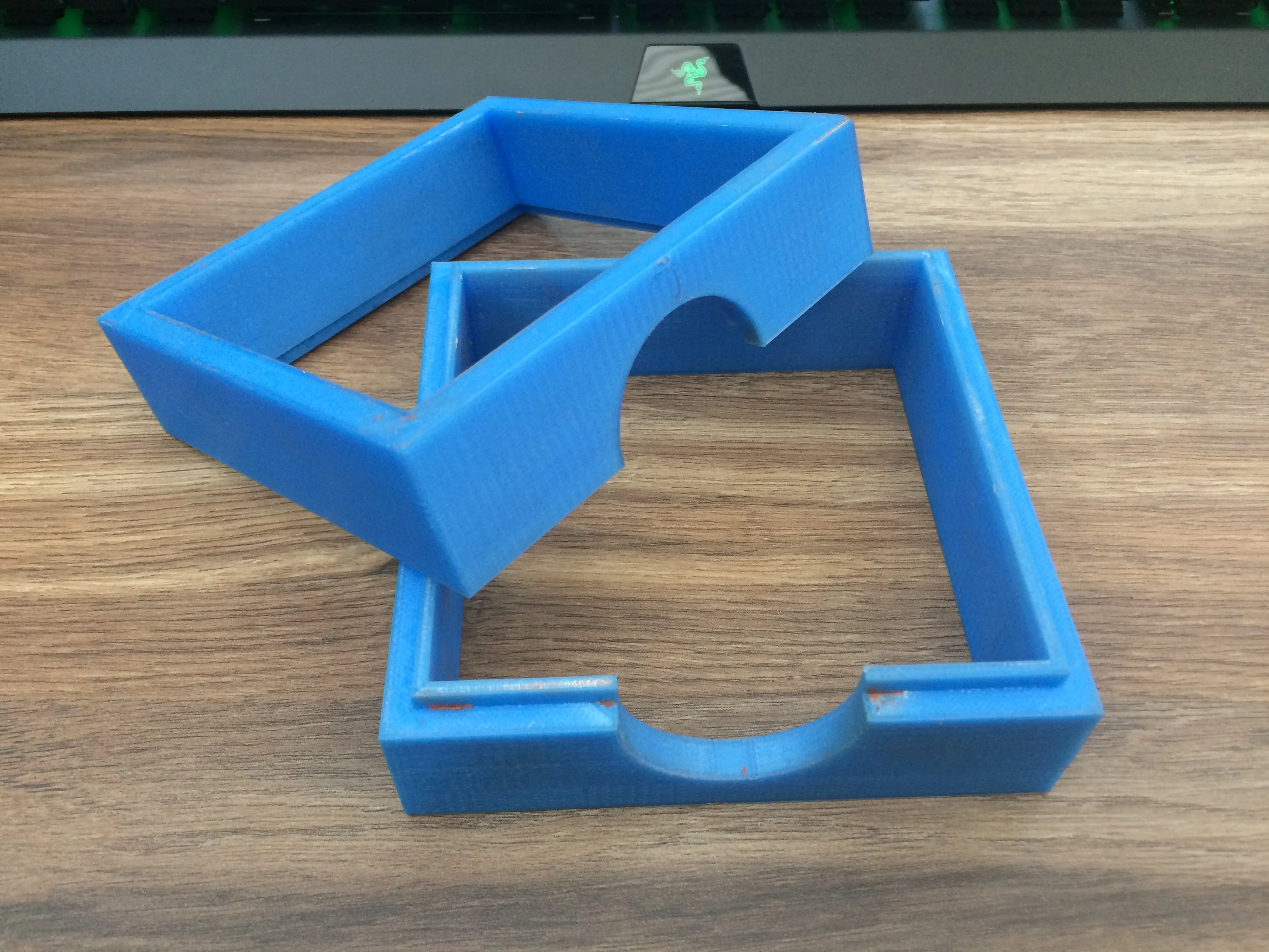 Casting Mould Square Box 100mm Self Aligning Delft Clay