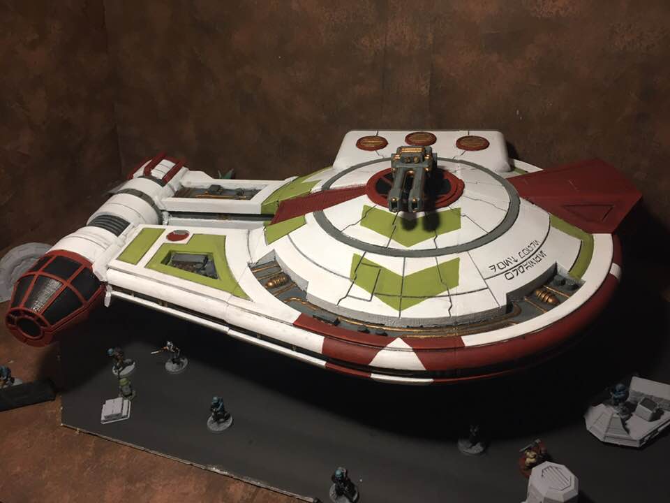 YT 2400 (Star Wars Legion scale)
