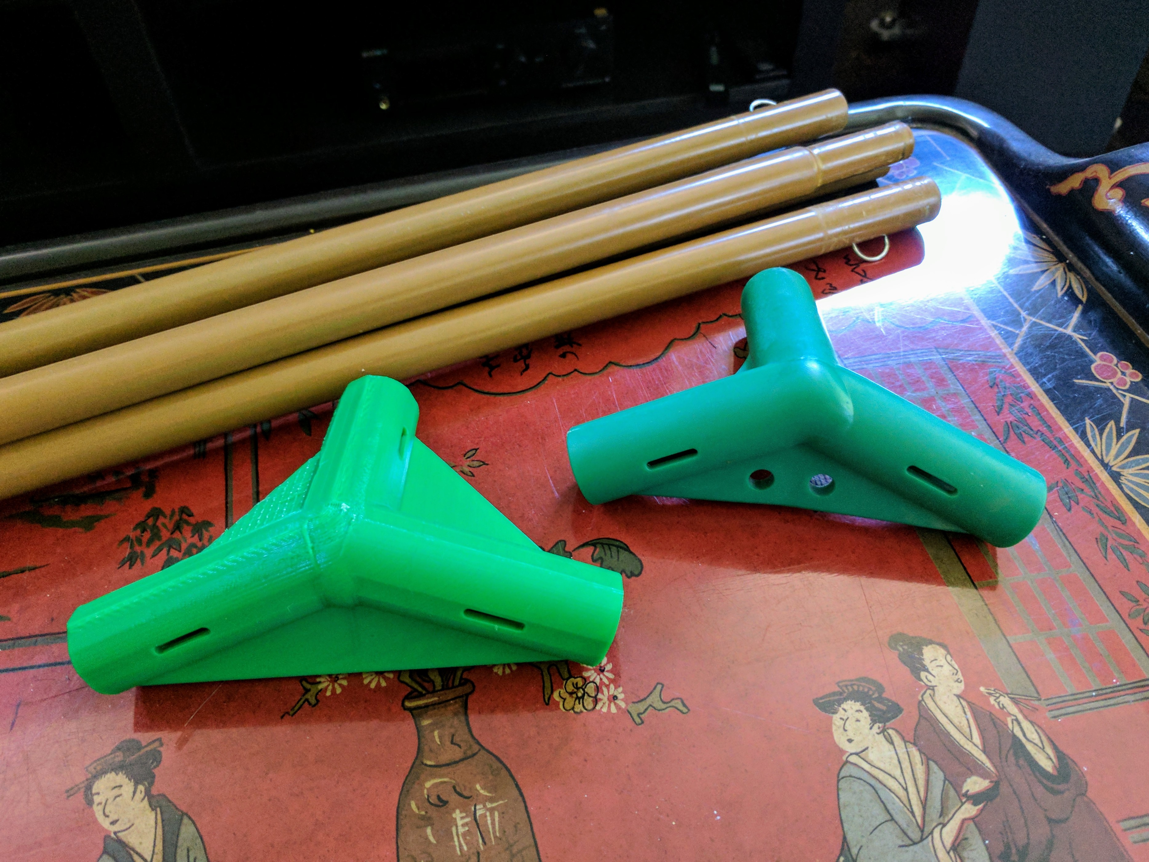 Kelty Discovery sun shade joint connectors
