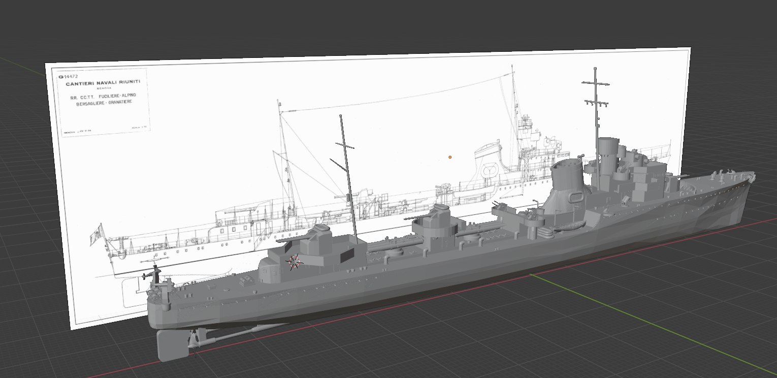 Italian Destroyer Soldati Class – Regia Marina