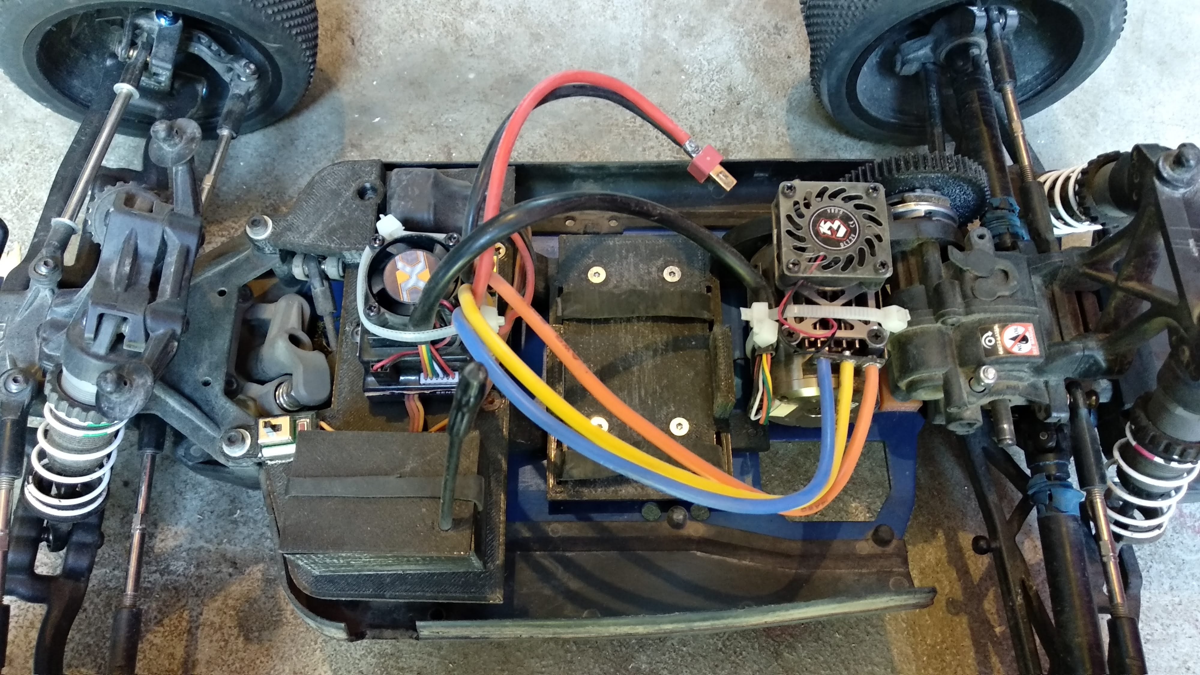 Traxxas Jato to E-Jato brushless conversion kit