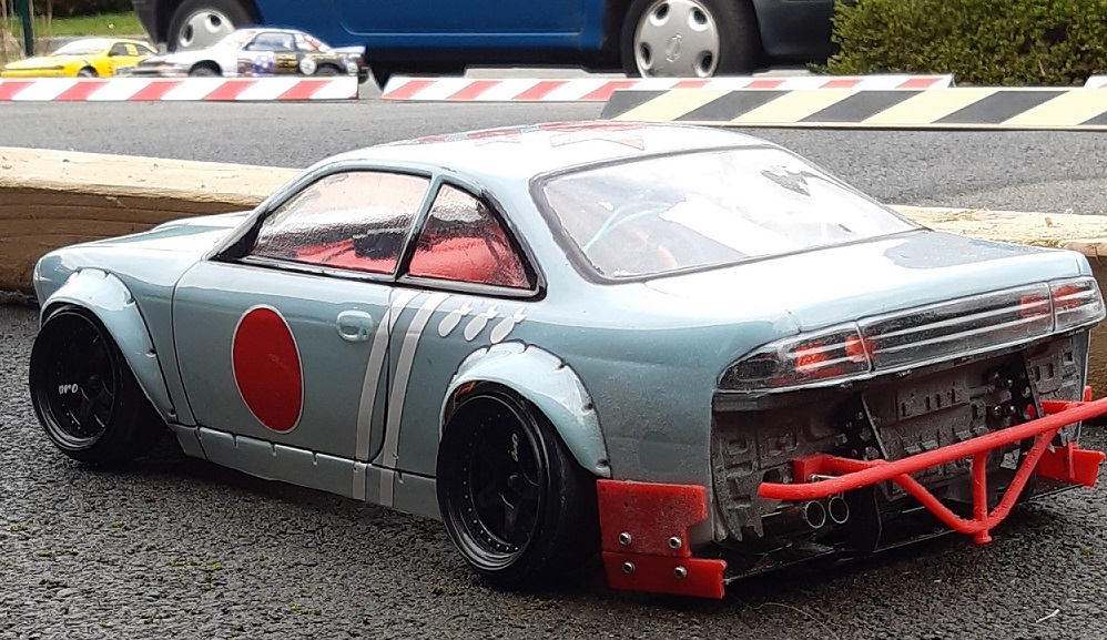 Bumperless S14 APlastic RC Boss