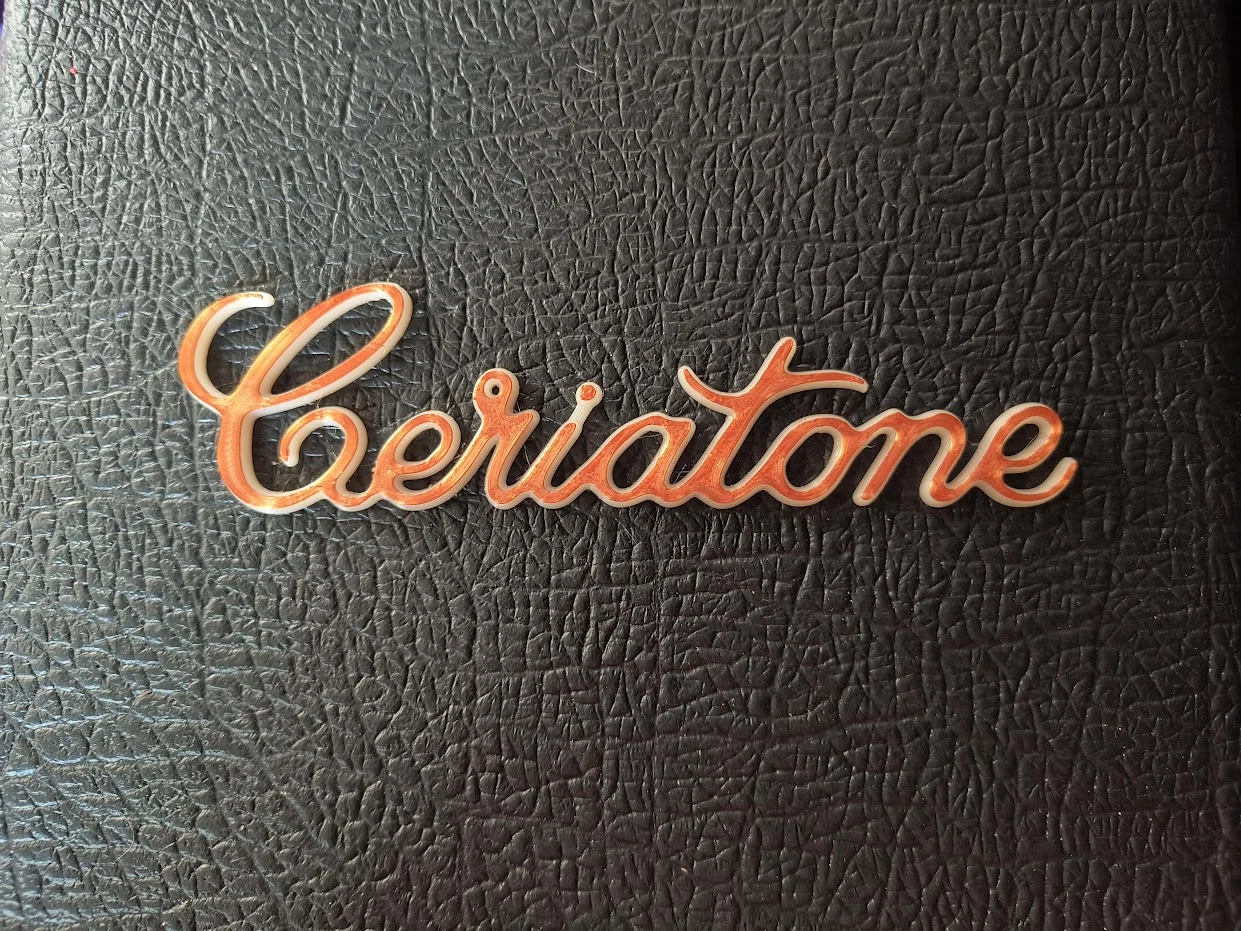 Ceriatone Script Logo