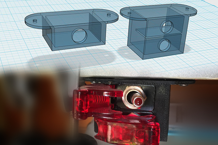 Toggle Switch Housing for 12v switch