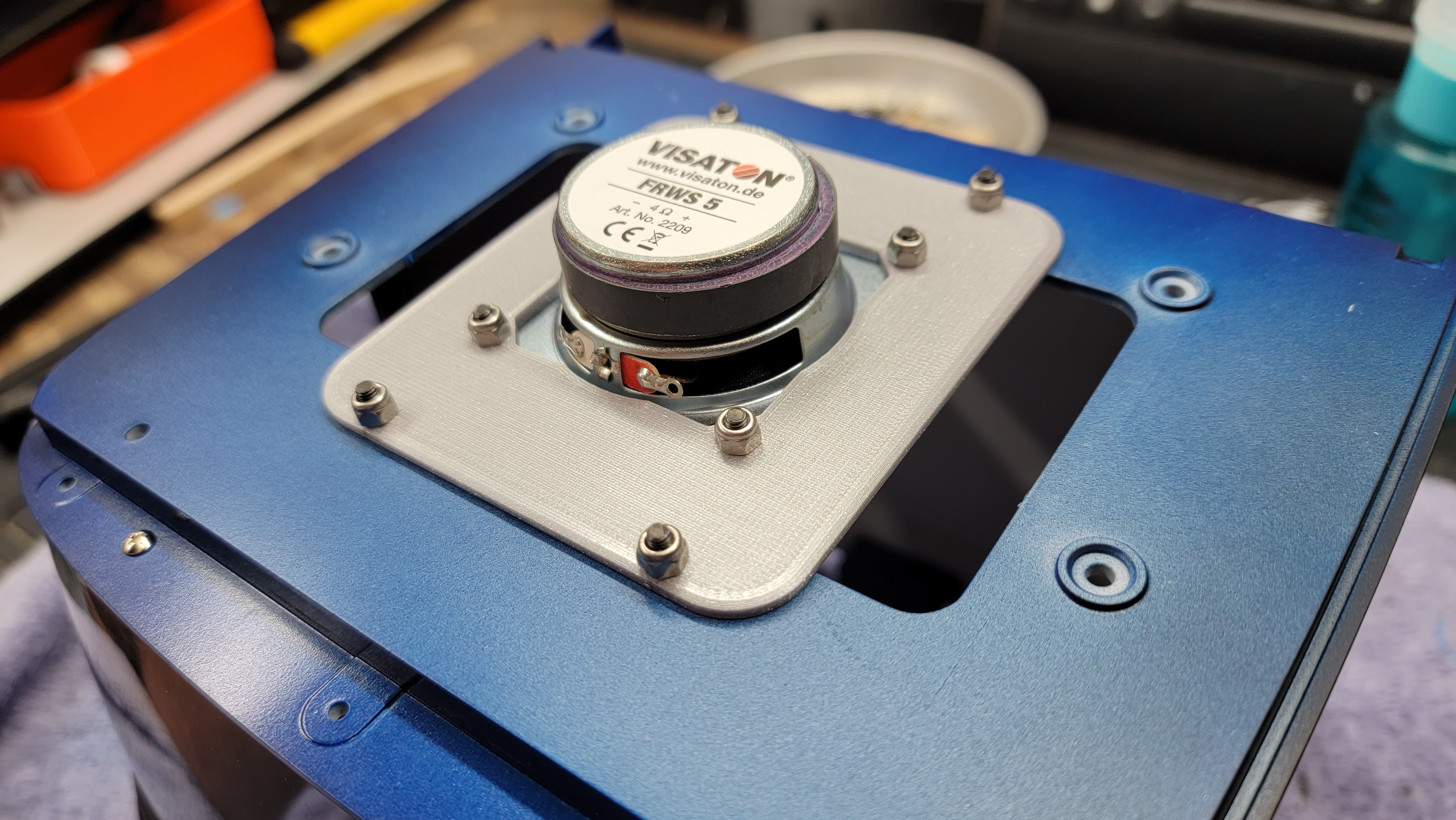 Tamiya Actros Speaker Mount for LS-4R Speaker