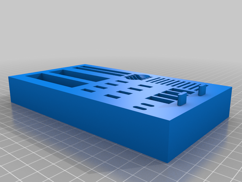 Desk organizer for SSDs, USB C, USB A, Coin Batteries, Elastomer Boxes