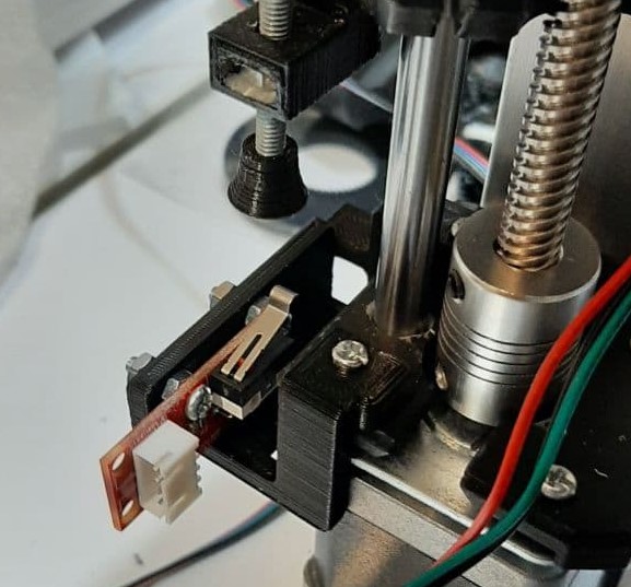 Prusa Z axis endstop holder
