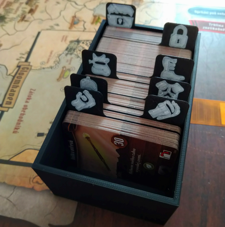 Gloomhaven Shop Item Organizers