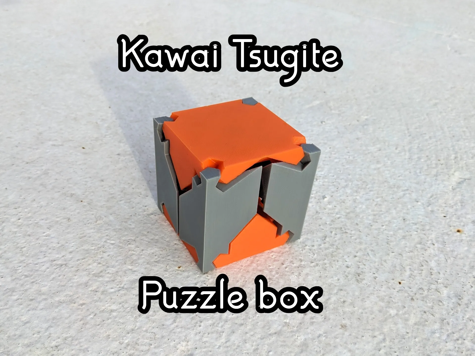 Kawai Tsugite Puzzle Box