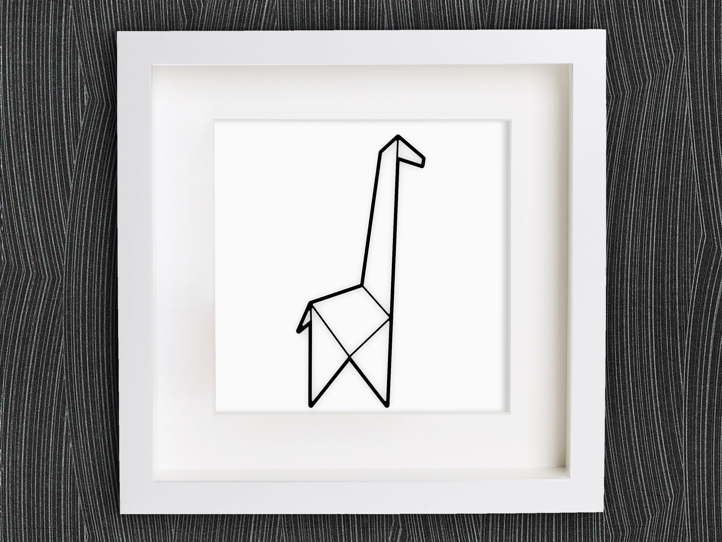 Customizable Origami Giraffe