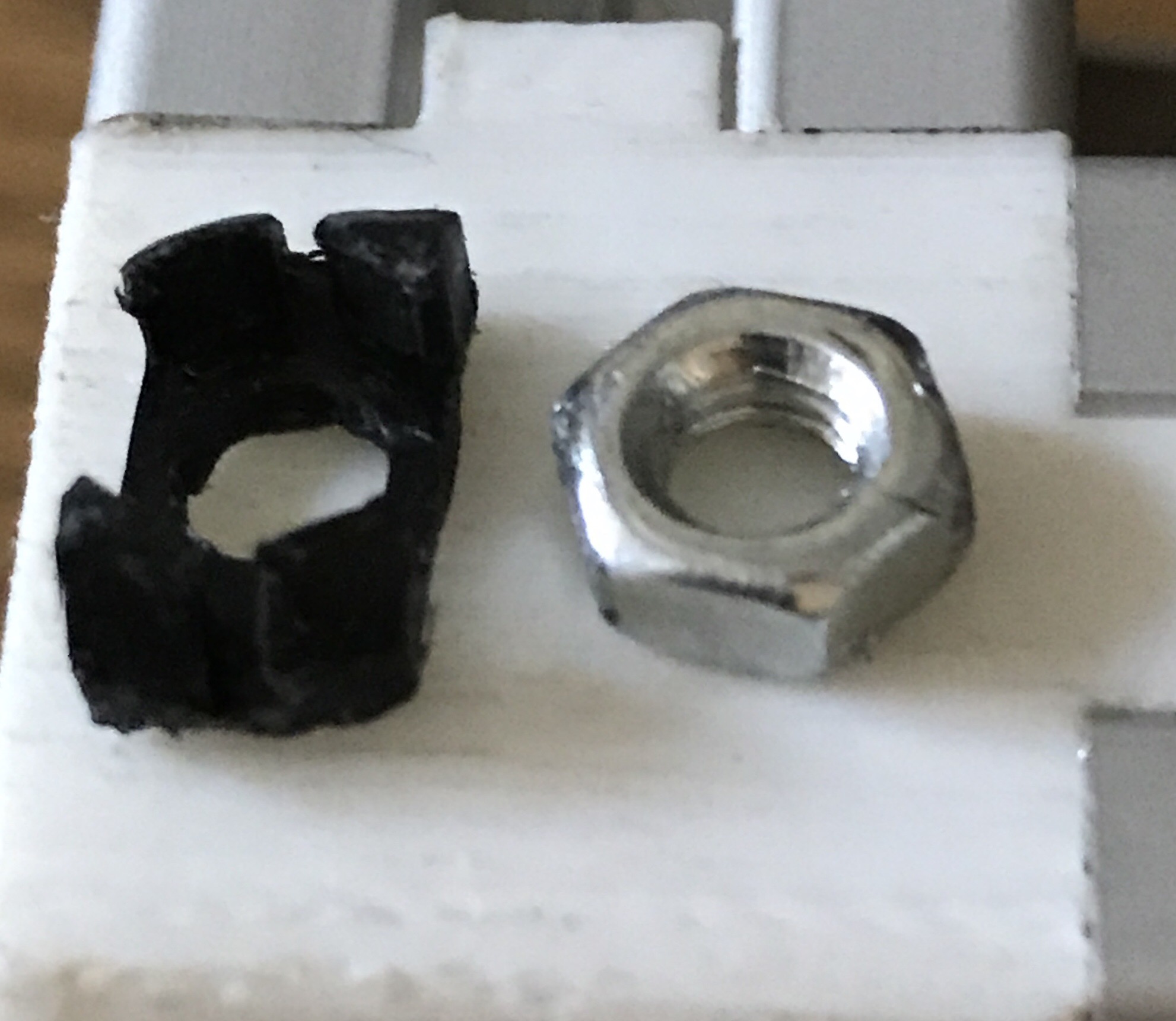 T Nut M4 with Nut Fixation Rotating for Extrusion with 6 mm Gap