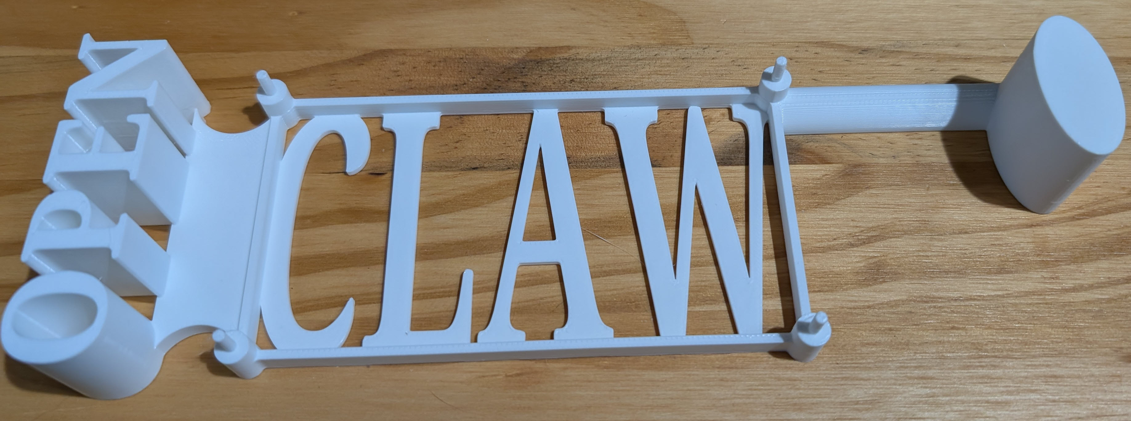 Intel Arc Pro B70 OCuLink Test Bench Bracket — NFHK Adapter (OpenClaw Themed)