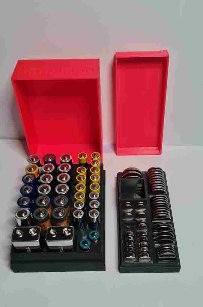 Box Knopfzellen Batterien