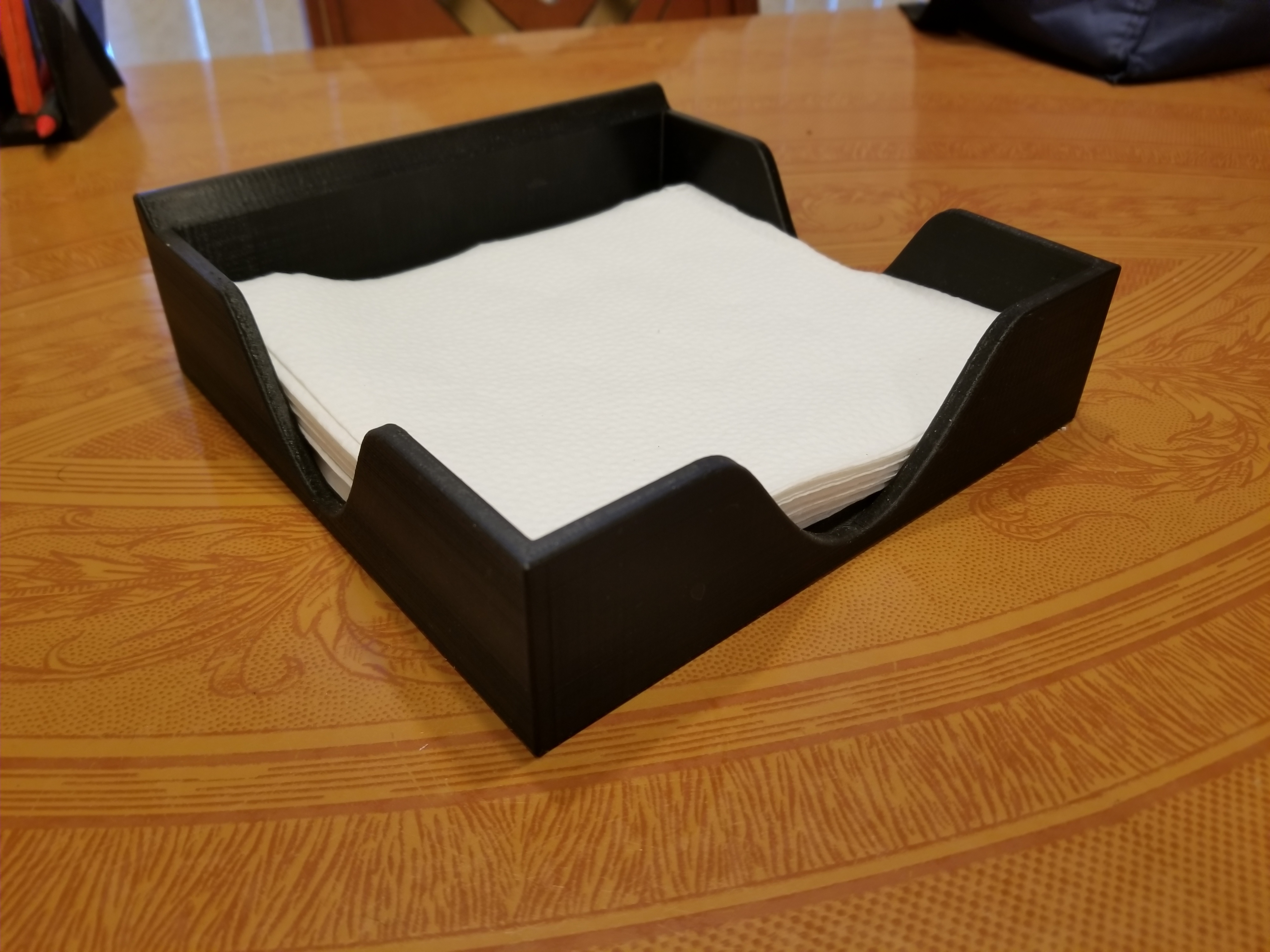 Napkin Holder + Condiments