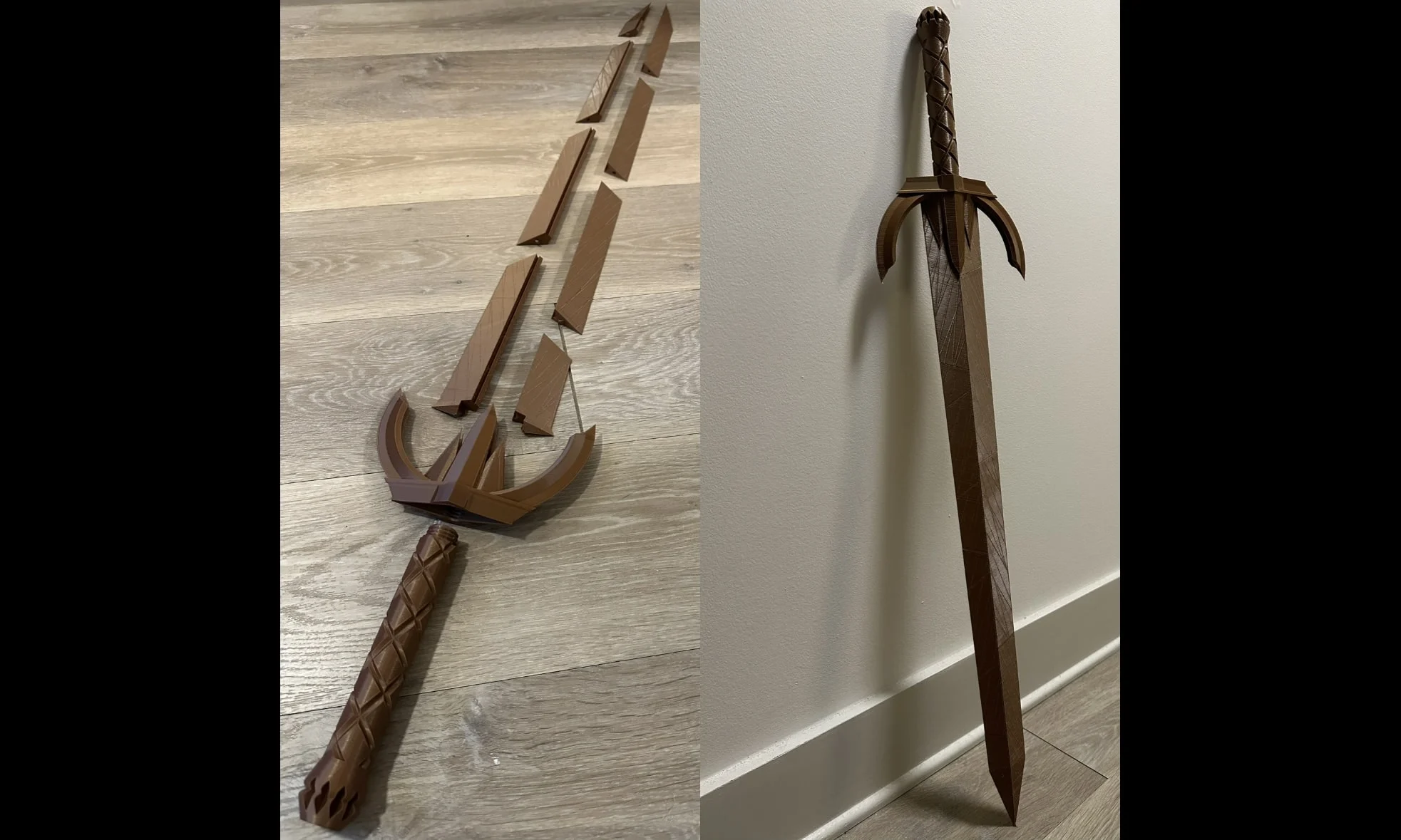 Strong Sword (No glue, assembles smooth! Also a story about banana bread)