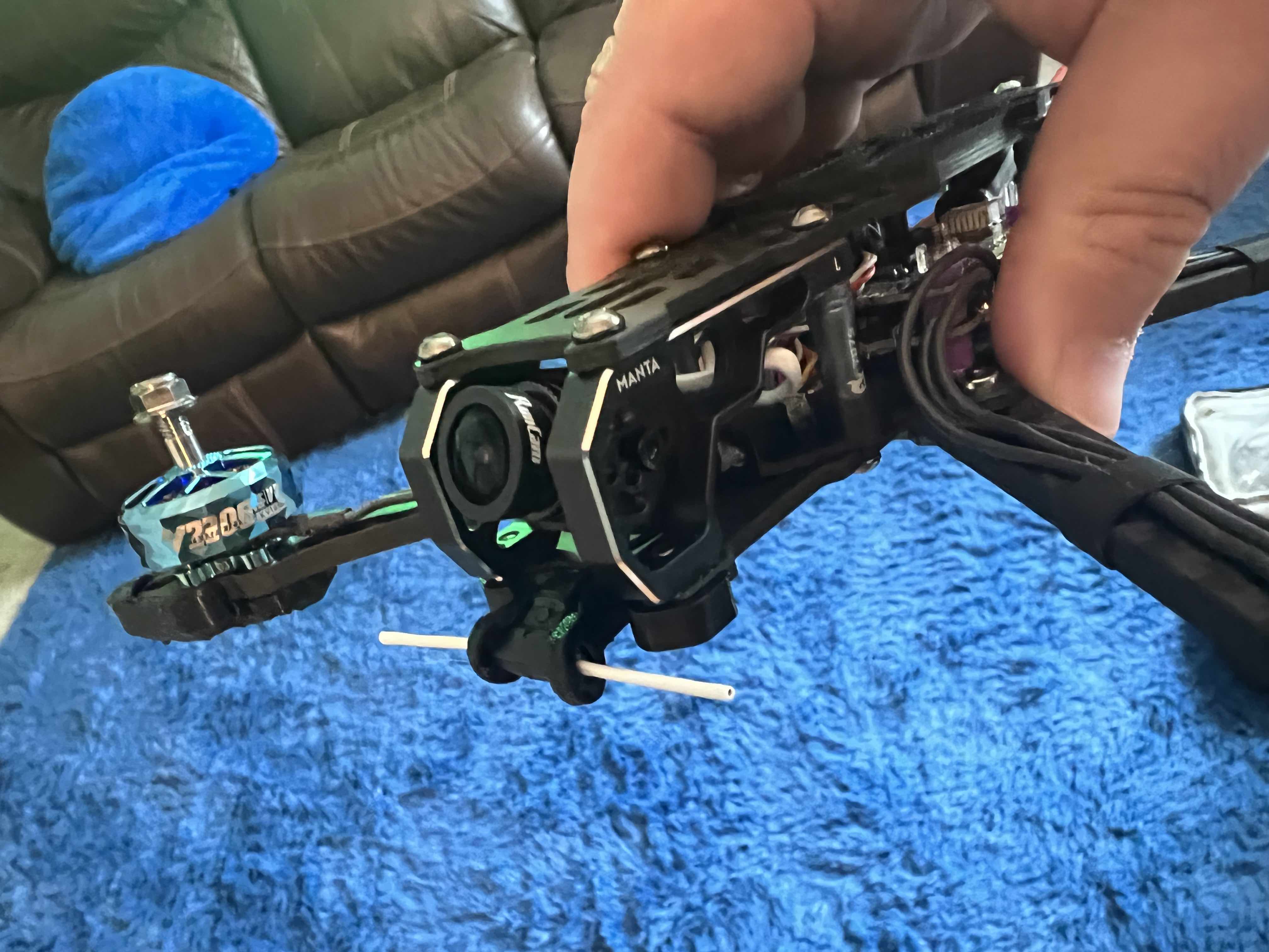 Axis Flying Manta ELRS 2.4G Antenna Mount
