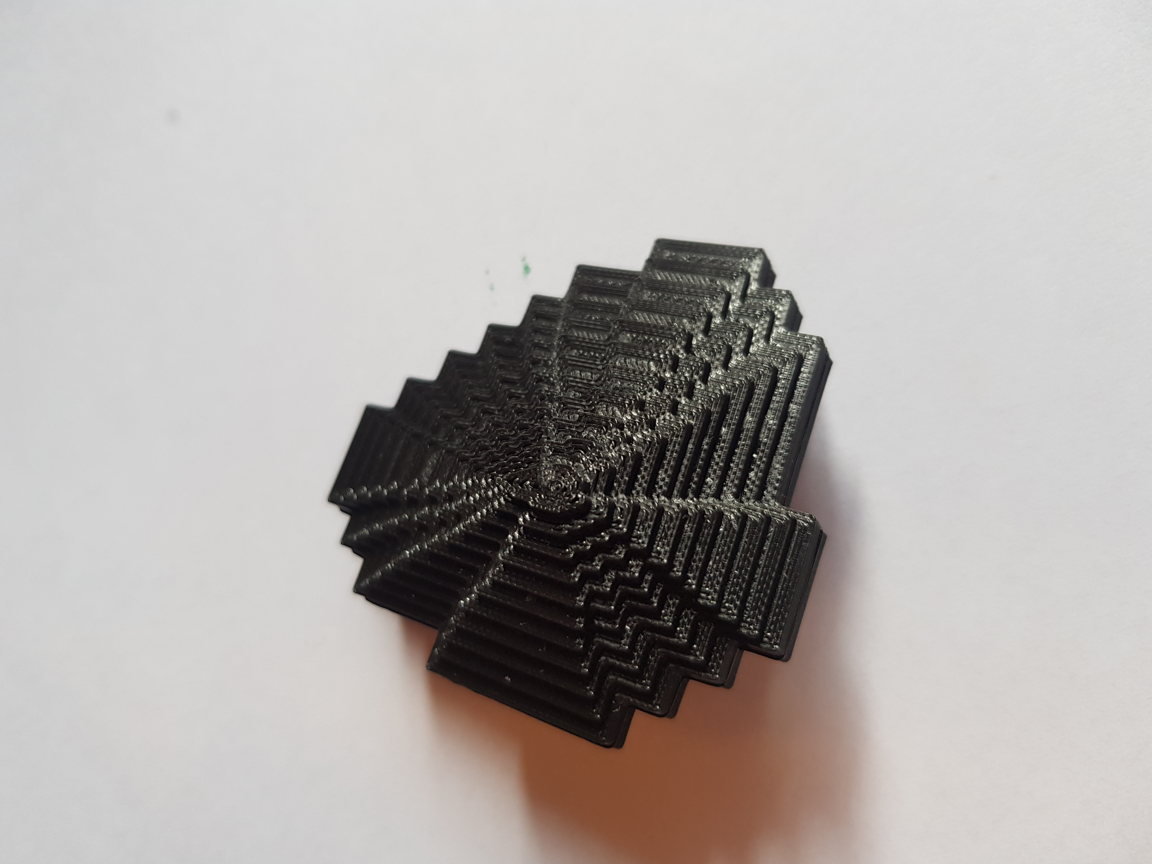 Minecraft Coal item 3D