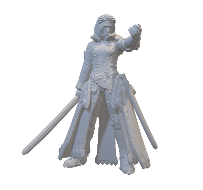 Ravus Nox Fleuret (Final Fantasy XV) Tabletop Miniature 32mm/28mm