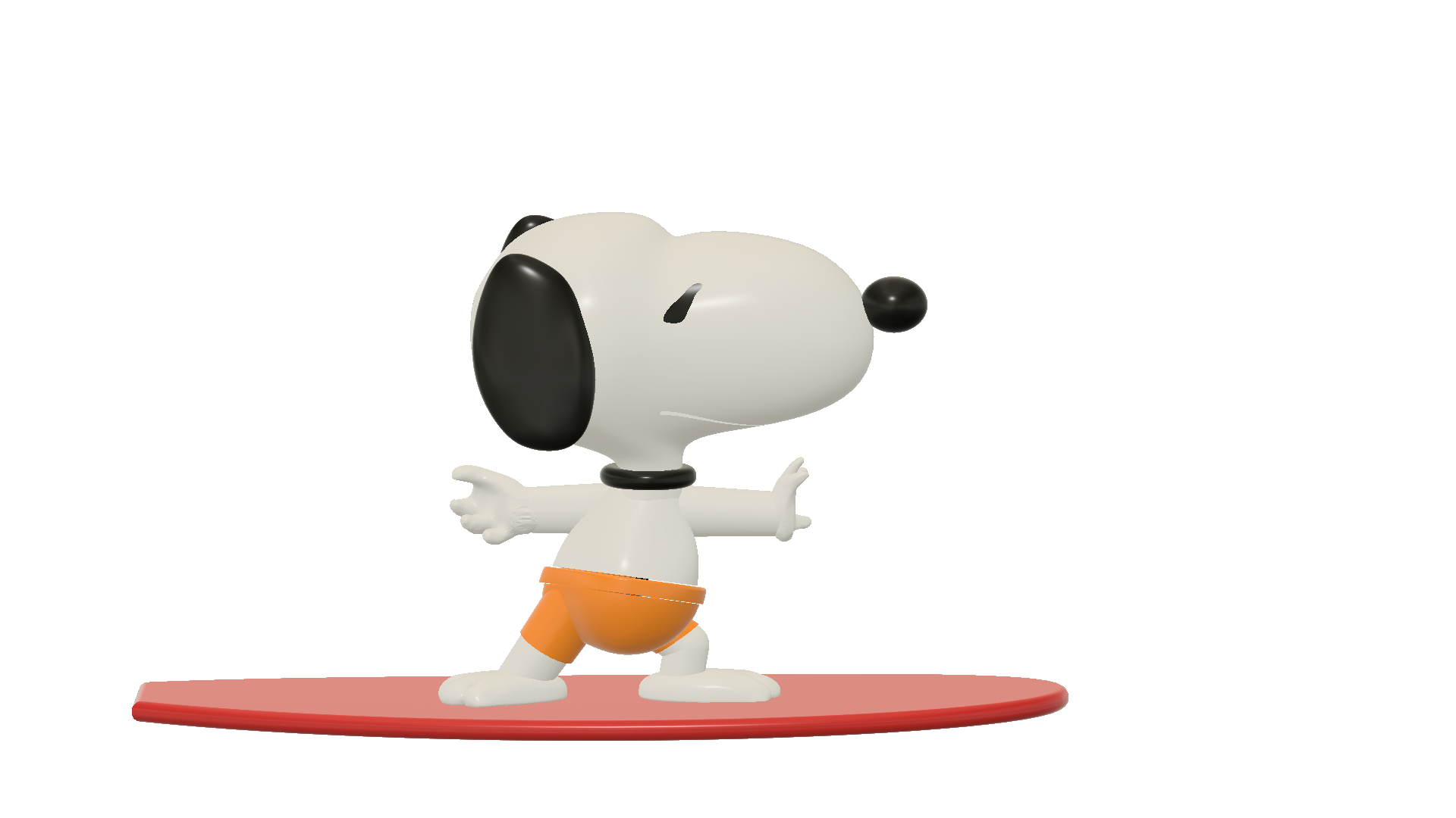 Snoopy Surfing
