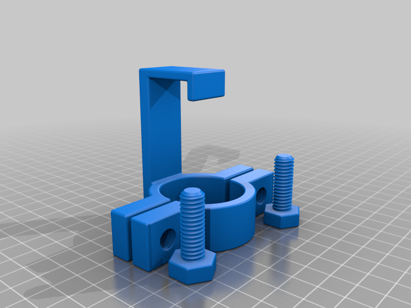 Monitor mount light holder