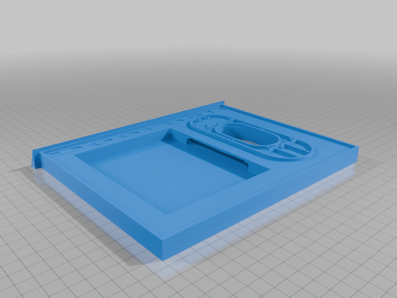 Reolink doorbell holder with frame for door plate